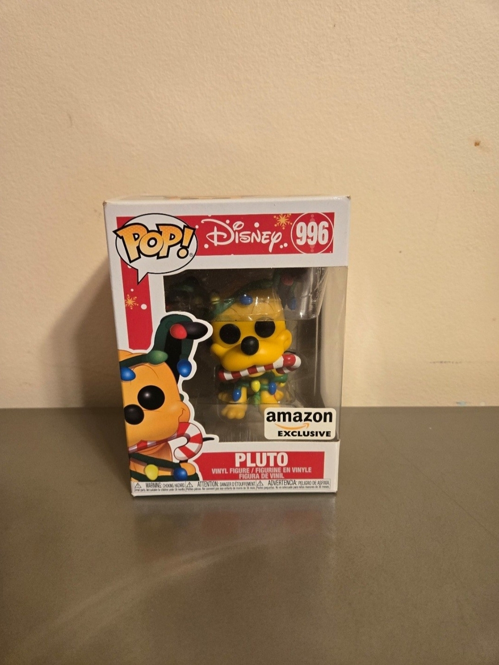 Funko Pop! Disney Holiday Pluto #996 Vinyl Figure